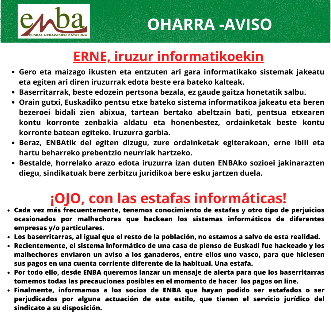 ENBA.estafa